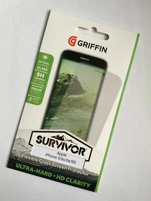 Griffin iPhone SE / 5s / 5 Survivor Flexible HD Retina Glass Screen Protector  - Image 1 of 4