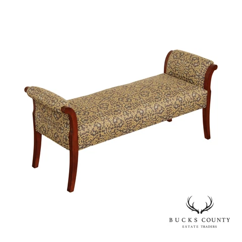 Royal Custom Designs Fabric-Upholstered 'Beacon' Bench Cover