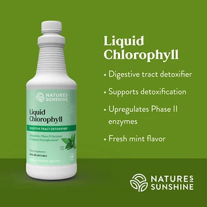 Liquid Chlorophyll Drops For Immune/Detox/Cleanse Support/Natural Energy bIG16Oz - Picture 1 of 6