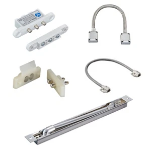 Door Loop Exposed Mounting Protection Sleeve Contact Wire Protector Cable Metal - Picture 1 of 21