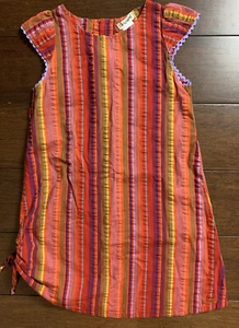 Alphabet By Duguy Creations Girls Red Stripe Skirt Size 6 Made in France - Picture 1 of 8