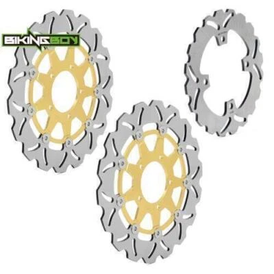 Rotores de freno delanteros traseros para Kawasaki Gold ZX6R ZX-6R Ninja 636 ABS 2019-2024 20 Foto 1 de 4