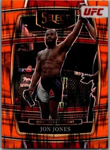 Panini Select UFC #55 2022 Jon Jones Orange Wave peso semipesado - Imagen 1 de 2