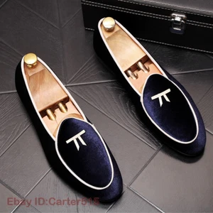 Sommer Herren Britischer Stil Spitz Schuhe Atmungsaktiv Faul Leger Slipper Schuhe - Bild 1 von 25