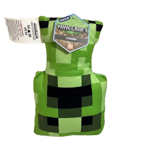 NEW Minecraft CREEPER Plush Cushion Accent Pillow Deco Measures 11 x 7 Inch NWT - Picture 1 of 7