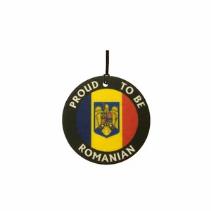 Proud To Be Romanian Car Air Freshener - Picture 1 of 2