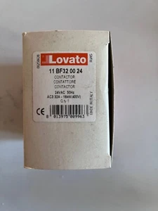 Contattore  24VAC 50Hz AC3 32A-16kW (400V)  LOVATO 11 BF32 00 24 - Picture 1 of 2