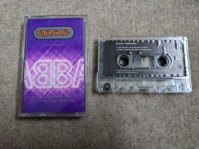ERASURE ABBA-ESQUE 1992 CASSETTE TAPE SINGLE - Mute – C Mute 144 - Image 1 of 4