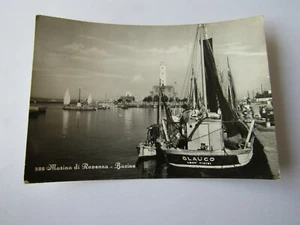 MARINA DI RAVENNA bacino - viaggiata con francobollo,1960 - Picture 1 of 2