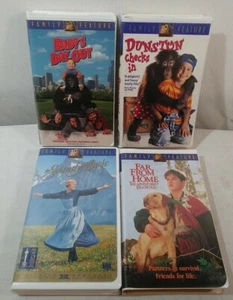 Sound of Music Dunston VHS Movies Colorized from Original Movie - Lot of 4 (FOX) - Picture 1 of 12