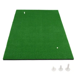 Tappetino Da Golf Standard Realistico, Tappetino Con Manto Erboso Sintetico 3 Te - Foto 1 di 12