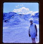 1962 3D Yosemite National Prk Rock Formations Ca Stereo 3D Slide Transparency