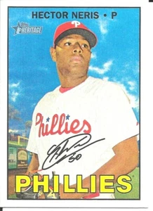 2016 Topps Heritage - Philadelphia Phillies Card: Hector Neris - P- Card #699 - Picture 1 of 2