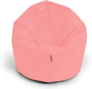 Sitzsack mit füllung 2 in 1 Sitzkissen Bean Bag Wasserfest | Puderrosa | 70cm - Bild 1 von 4
