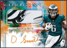 2021 Panini Origins Rookie Patch Autograph RARE - DeVonta Smith RC Digital Card