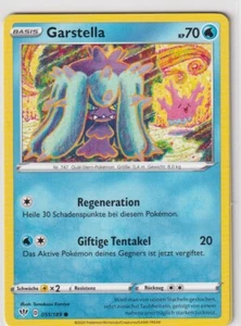 Pokemon Karte Flammende Finsternis Nr. 51/189 Garstella deutsch - Picture 1 of 1