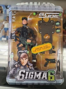 2005 GI Joe Sigma 6 TUNNEL RAT 8'' Figure Hasbro New - Picture 1 of 10