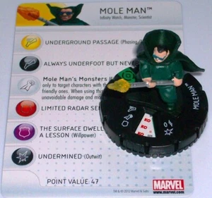 MOLE MAN #026 Guardianes Galácticos Marvel Heroclix - Imagen 1 de 1