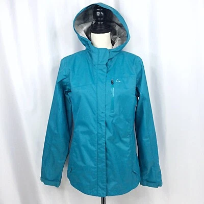 Chaqueta de lluvia cortavientos Paradox para mujer talla pequeña cremallera completa con capucha impermeable Foto 1 de 4
