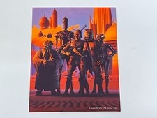 VINTAGE STAR WARS 1980 BOUNTY HUNTERS BANTHA TRACKS STICKER LUCASFILM FAN CLUB