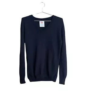 Duckworth Wool Sweater Black V Neck Pullover (Men’s Size Small) - Picture 1 of 3