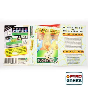 Miami Dice - Inlay (No Game) - Commodore 64/128 - Picture 1 of 1