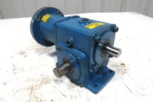 Cone Drive MH015A905-5-15 Gearbox 15:1 Ratio 1Hp 3000/200rpm Dual Output 48 Fr - Picture 1 of 12