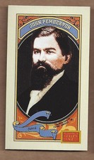 2014 Panini Golden Age Mini Mono Brand Blue Back #13 John Pemberton 