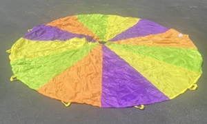 Playchute 10' Diameter Parachute Pacific Play Tents Sturdy Handles - Picture 1 of 2