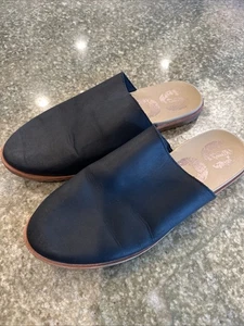 Sorel Ella Camel Mules Slip On Sandals Black Women’s 6.5 - Picture 1 of 7