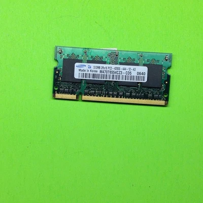 Samsung M470T6554CZ3-CD5 512MB DDR2-533 (PC2-4200) PC2-4200S RAM Memory - Image 1 of 2