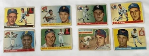 Vintage 1955 & 1956 Topps Baseball Lot 8 Fill Your Set!!! - Bild 1 von 5