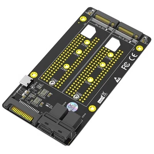  Version Dual M.2 NVME SSD to Dual SFF-8643 Adapter N7Q86927 - Afbeelding 1 van 8