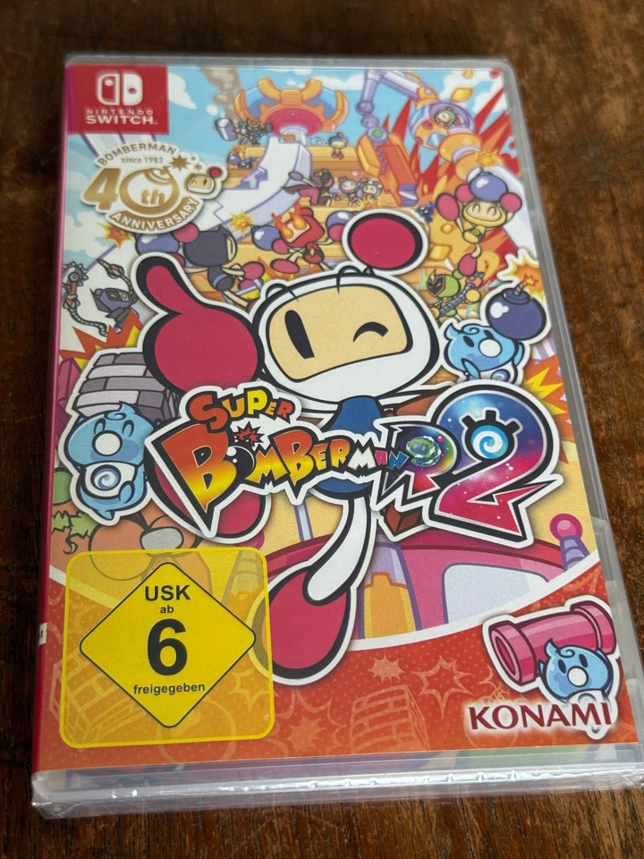 Super Bomberman R 2 - Nintendo Switch Multiplayer Shooter Partygame Konami