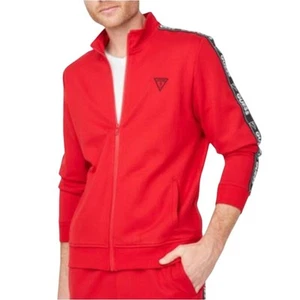 Chaqueta polar Guess Poleron Walt Logo Cinta Maqueta Cremallera Nueva con etiquetas Talla Pequeña - Imagen 1 de 7