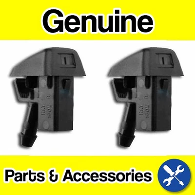 Genuine Volvo V70 XC70 S80 (07-13) Windscreen Washer Jets (Pair) (Not Heatable) - Image 1 of 4