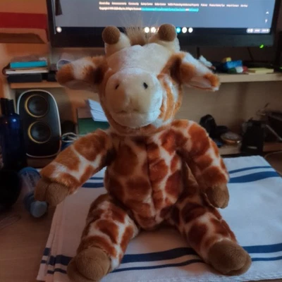 A Very Cute 16" Bear Factory African Safari Giraffe Stuffed Plush Cuddle - Image 1 of 4