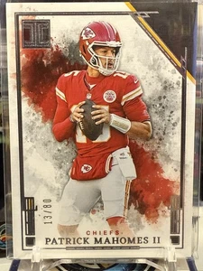 Fútbol americano impecable Panini Patrick Mahomes II/80 2025 Kansas City Chiefs TZ - Imagen 1 de 2