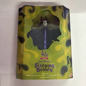 Disney MALÉFICA Bella Durmiente 40 Aniversario Muñeca Coleccionista Grandes Villanos - Imagen 1 de 2