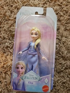 Disney Frozen Elsa Mini Figure Mattel 3” Doll New Sealed NIP Princess Toy Gift - Picture 1 of 2