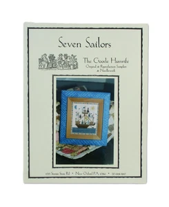 Seven Sailors Counted Cross Stitch Chart Pattern The Goode Huswife 2001 - Picture 1 of 4
