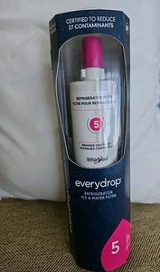 NUEVO Filtro de hielo y agua para refrigerador EveryDrop Whirlpool genuino OEM 5~EDR5RXD1 - Imagen 1 de 3