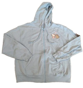 Hello Kitty x Pusheen Sanrio Full Zip Hoodie Women’s Size M Light Blue - Picture 1 of 13