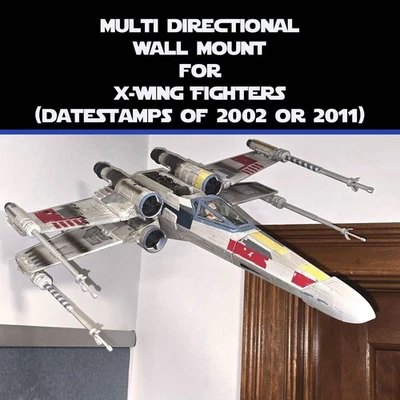 Star Wars X-Wing Fighter Multi Directional Wall Mount for modern X-Wings - Image 1 of 4