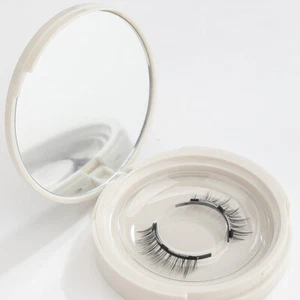 Reusable Natural Magnetic Eyelashes with Applicator No Glue Needed Lashes Kit - Picture 1 of 4