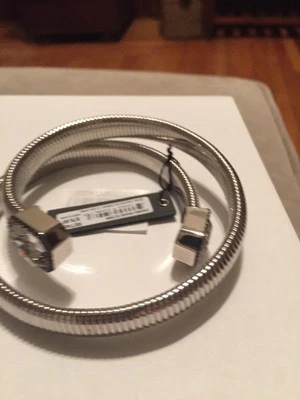 Brazalete VINCE CAMUTO Holiday espiral dorado cristal bobina VC-65 Foto 1 de 4