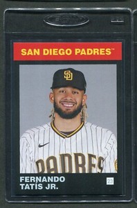 2021 Topps 582 Montgomery Club Set 5 Fernando Tatis Jr #7 Padres