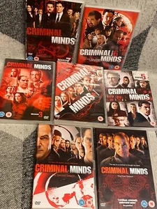 Criminal Minds: Seasons 1-7 DVD (2012) TV Series Shemar Moore - Foto 1 di 1