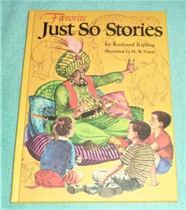 HARDCOVER BOOK by RUDYARD KIPLING "JUST SO STORIES" / CADMUS BOOKS - Imagen 1 de 5