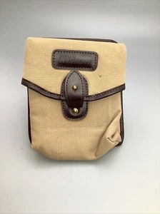 Nikon Tan Khaki Canvas Camera Belt Pouch Bag - Picture 1 of 3